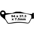 EBC Brakes Double-H Sintered Superbike Brake Pads Front - FA181HH EBC Brakes Double-H Sintered Superbike Brake Pads Front - FA181HH